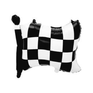 Globo forma “Bandera de Carrera” x unidad