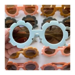 Lente “Flor colores Vintage” x unidad