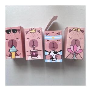 Pack “Cajita Capibara” x4 unidades