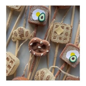 Set Vela forma “Desayuno” x5 unidades