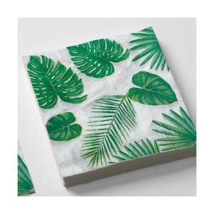 Pack Servilleta Premium “Con Hojas Verdes” x20 unidades