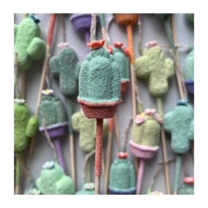 Pack Vela Forma “Set Suculentas” x5 unidades