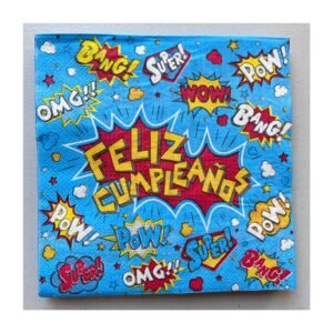 Pack Servilleta Premium “SuperHeroes” x20 unidades