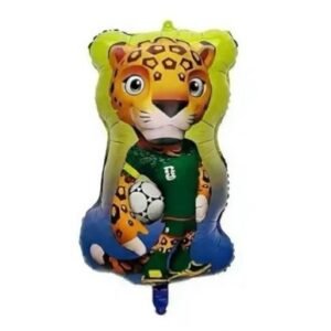 Globo Forma “Leopardo Mascota Mundial” x unidad