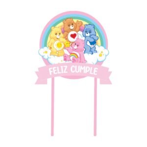 Cake Toper “Ositos Cariñositos” x unidad