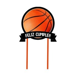 Cake Toper “Básquet” x unidad