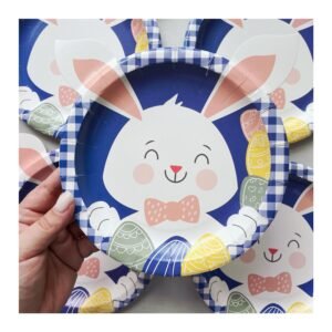 Pack Plato “Conejo de Pascua” x8 unidades