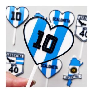 Toper / Llavero “Corazón 10 Argentina” x unidad