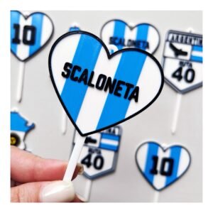 Toper / Llavero “Corazón Scaloneta” x unidad