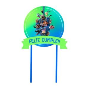 Cake Toper “Zootopia” x unidad