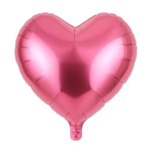 Globo forma “Corazón Rosa Metal” x unidad
