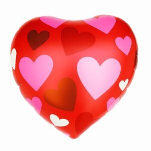 Globo forma “Corazón Estampado” x unidad