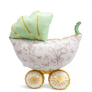 Globo Forma “Carrito Bebé Aqua” x unidad