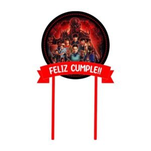 Cake Toper “Stranger Things” x unidad