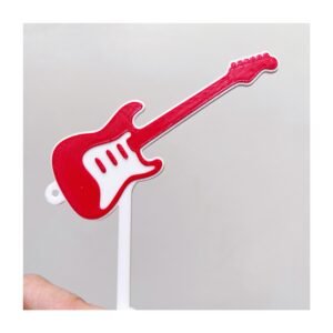 Toper / Llavero "Guitarra Roja" x unidad