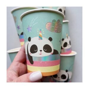 Pack Vaso “Panda” x6 unidades