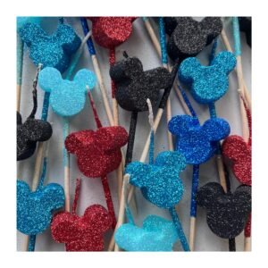 Pack Vela Forma "Mickey Mouse formato chico" x5 unidades