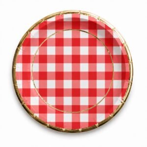 Pack Plato “Cuadrille Rojo” x8 unidades