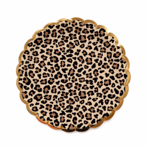 Pack Plato Scallop “Animal Print” x8 unidades
