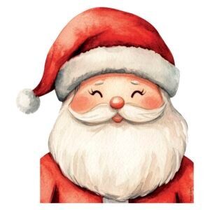 Pack Plato de Sitio "Silueta Papá Noel" x6 unidades