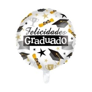 Globo Forma “Felicidades Graduado” x unidad