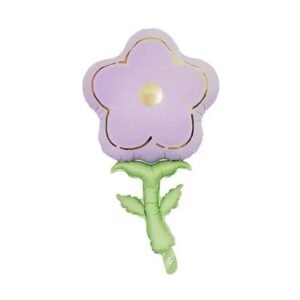 Globo Forma “Flor Cute Lila Mate” x unidad