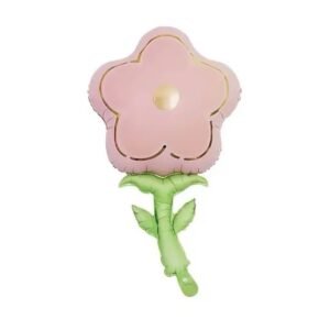 Globo Forma “Flor Cute Rosa Mate” x unidad