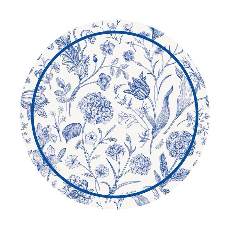 Pack Plato de Sitio "Toile” x6 unidades