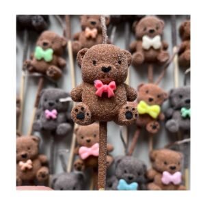 Pack Vela Forma “Osito Teddy” x5 unidades